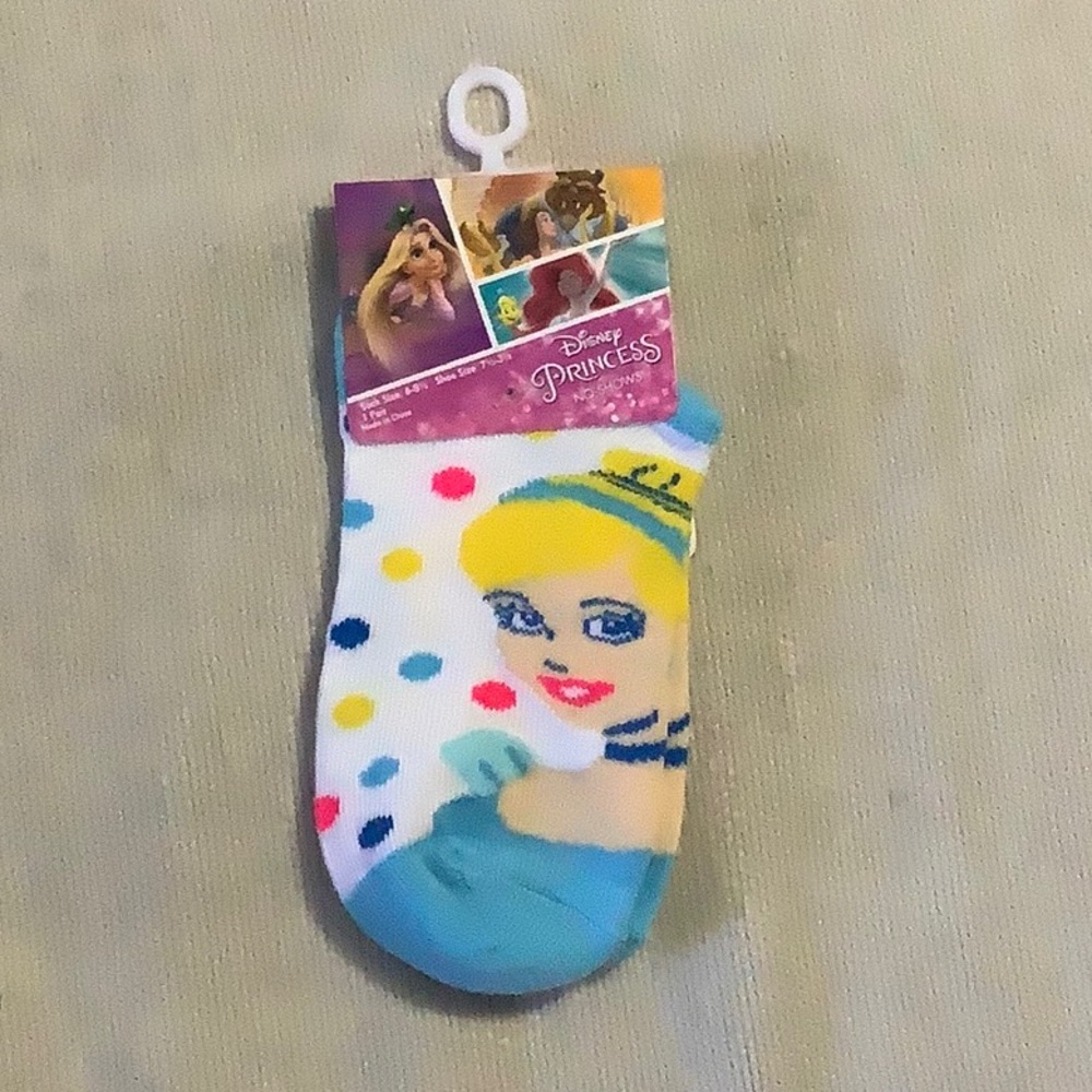 Disney Princess Socks with Cinderella Design New